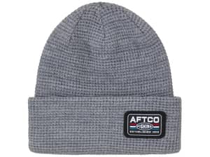 Aftco Chevron Waffle Beanie Gray Heather