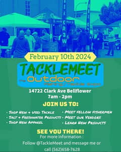 TackleMeet - February 10th, 2024 from 7am - 2pm in Los Angeles