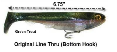 6.75'' Rising Son (Line Thru)