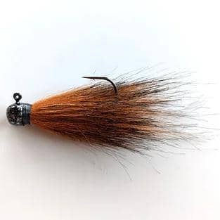 Brian's Orange/Black Craft Fur (1/8oz) Jig