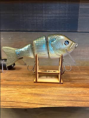 Wad3 Hoggs Slow Float (Blue/Gold Shad)