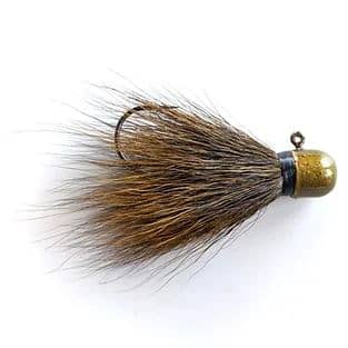 Brian's Brown Bucktail (1/4oz) Jig