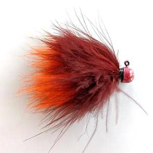 Brian's Fireball Marabou (1/8oz) Jig