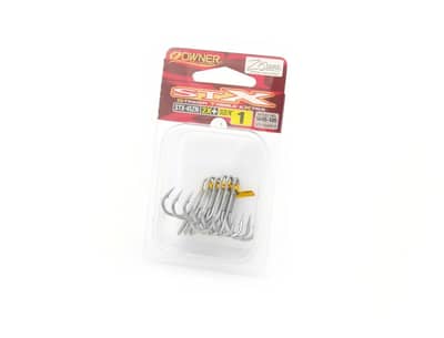 Owner STX-45ZN Treble Hooks (Size 1)