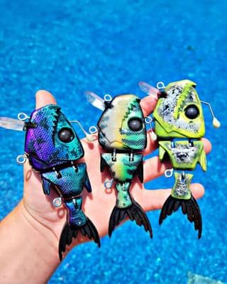 Killer Instinct Baits "Anglerfish Swimbait"