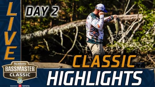 Highlights: Day 2 action at the 2023 Bassmaster Classic