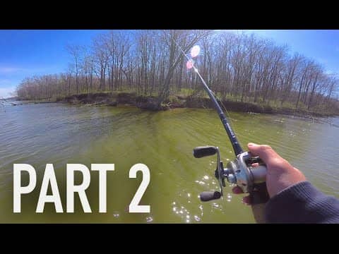 Shaky Head Worm Fishing & Early Spring Bass -- VLOG #19