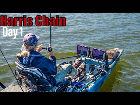 The Year's First Tournament! Epic Harris Chain Top Water Action!
