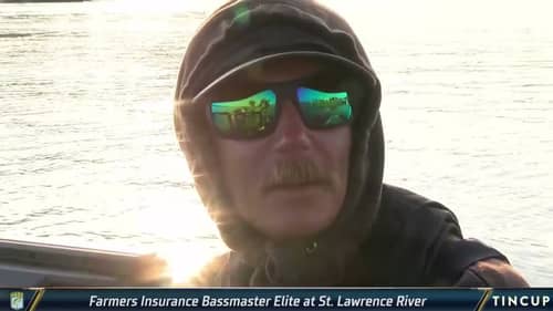 TinCup Whiskey Bassmaster Pre Show from Day 1 at the St. Lawrence River