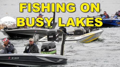 Fishing On Pressured Lakes and Rivers | Bass Fishing