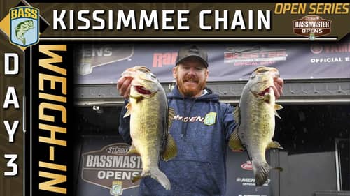 Weigh-in: Day 3 at the Kissimmee Chain of Lakes (2022 Bassmaster Opens)
