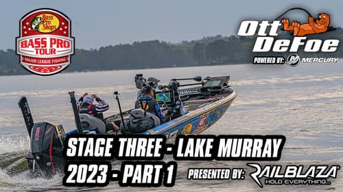 In the Boat | Stage 3 Lake Murray | presented by ​⁠@RAILBLAZA powered by ​⁠@MercuryMarine ​⁠P-1