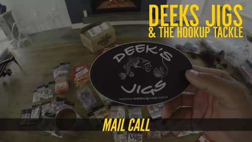 Deeks Jigs & The Hookup Tackle Mail Call March 2018
