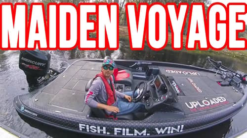 NEW Bass Boat Maiden Voyage ~ It' Finally REAL & Epic Bass Underwater