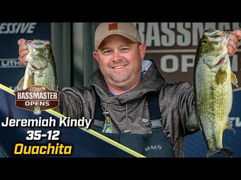OPEN: Jeremiah Kindy leads Day 2 at Lake Ouachita with 35 pounds, 12 ounces