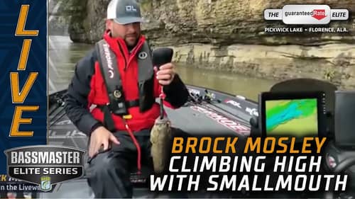 Mosley charging to the top with Smallmouth!