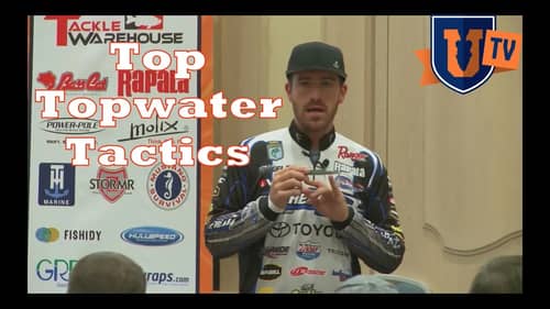 Top Topwater Tactics with Jacob Wheeler