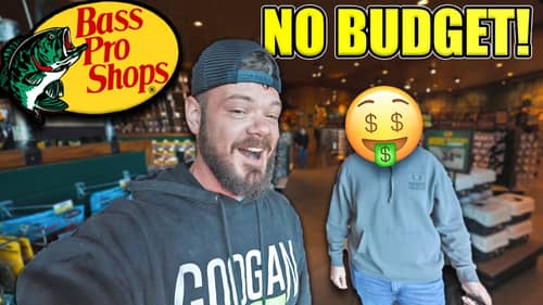 Taking Strangers On UNLIMITED Fishing Shopping Challenge! (NO BUDGET!)