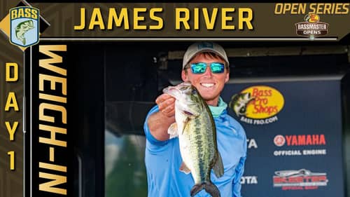2021 Bassmaster Open at James River, VA - Day 1 Weigh-In
