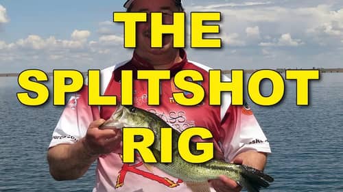How To Rig and Use the (Mojo) Split Shot Rig | Bass Fishing