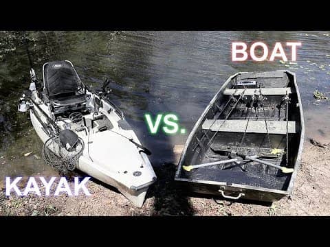 Jon Boat vs. Kayak Fishing Challenge (Which Is Best?)