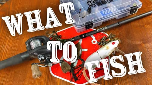 What Lures Go With a Heavy Power Rod - Bass Fishing - How to fish a Heavy Fishing Rod