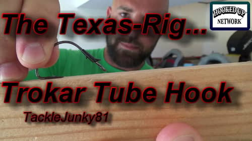 The Texas-Rig...Trokar Tube Hook (TackleJunky81)