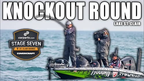 He got it done... MLF BPT Stage 7 Lake St. Clair - Knockout Round