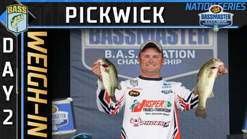 Weigh-in: Day 2 of 2022 B.A.S.S. Nation Championship at Pickwick Lake