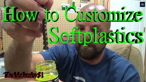 How to Customize Soft Plastics with Dye