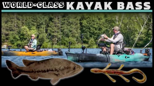Kayak Bass Fishing New Lakes | BIG BASS Slugfest