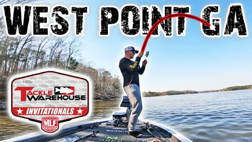 MLF INVITATIONAL BASS TOURNAMENT SERIES On WEST POINT LAKE! (Practice Day 1)