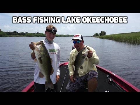 Bass Fishing Lake Okeechobee - Flipping, Jigging and Cranking