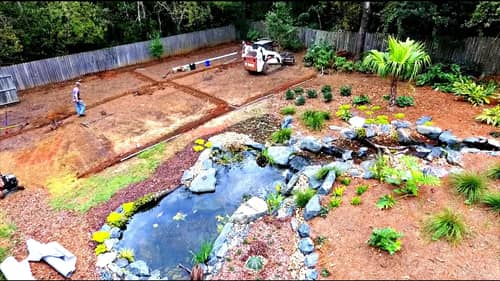 Backyard Bass Pond Upgrades!!
