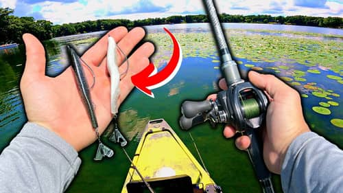 GIMMICK Fishing Lure ACTUALLY CATCHES Fish?  13 Fishing Motor Boat