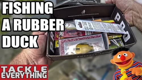RUBBER DUCK TOPWATER FISHING CHALLENGE W/ MR WATTED