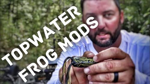 Bass Fishing with Frogs - Secret Topwater Frog Modifications That Work