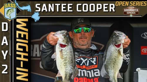 OPEN: Day 2 Weigh-in at Santee Cooper Lakes