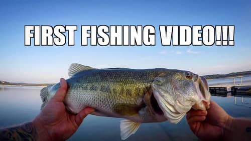 My First Fishing Video | Thought I was Hung Up But...