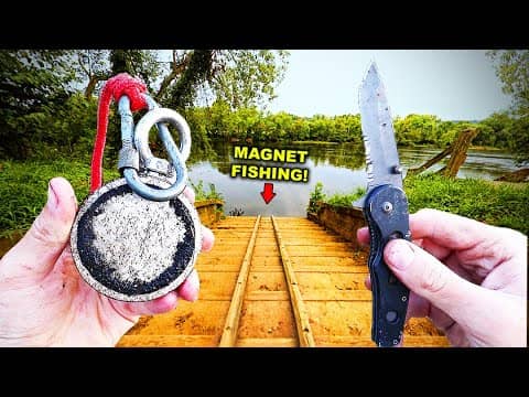 My First Time MAGNET FISHING and I Found THIS... (INSANE!)