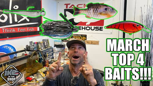 March Mayhem!!! Dominating Bass with Top 4 Baits of the Month!