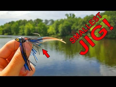 Creating World's Smallest Swim Jig! (Big Bass)