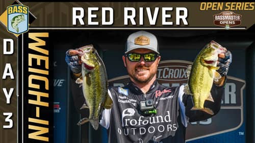 Weigh-in: Day 3 at the Red River (2022 Bassmaster Opens)