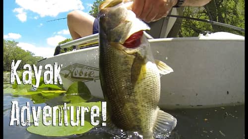 Kayak Fishing Adventure for the Guadalupe Bass