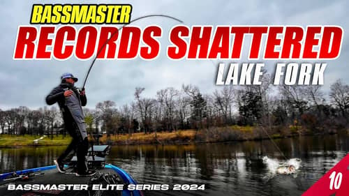 Bassmaster Records SHATTERED! - Land of Giants - Bassmaster Elite Lake Fork (Tournament)- UFB S4 E10