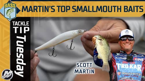 Scott Martin's FAVORITE smallmouth baits
