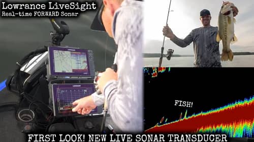 FIRST LOOK! Lowrance LiveSight real-time Sonar