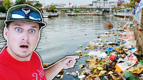 Fishing the Most HEAVILY POLLUTED Urban River I've EVER Seen!!