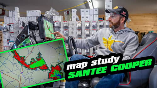 Bass Pro Tour Map Study | Stage 2 Santee Cooper