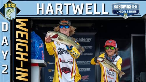Weigh-in: 2023 Bassmaster Junior Series Championship at Lake Hartwell (Day 2)